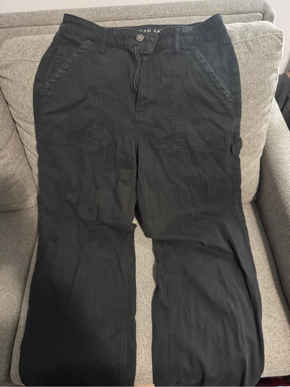 American Eagle Outfitters Black Cargo Pants - Women’s